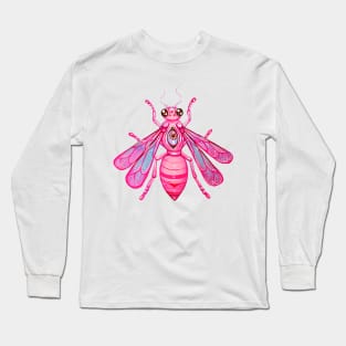 Pink Bee Long Sleeve T-Shirt